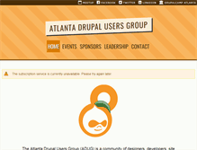 Tablet Screenshot of drupalatlanta.com